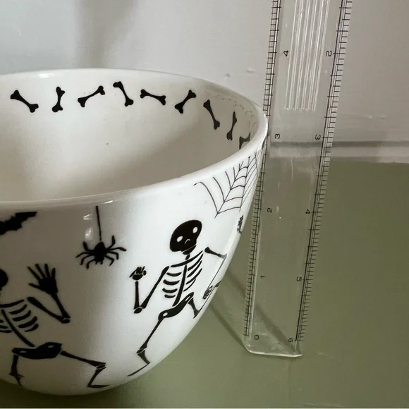 Portobello by Design Happy Haunting Dancing Skeletons 20oz Tea Coffee Mug Cup - Picture 7 of 9